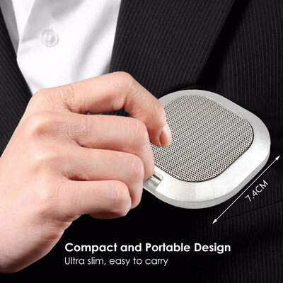Mini Portable Microphone 360-degree Omnidirectional Microphone with 15m USB Cable USB Plug&Play for Video Chat Conference Bus
Mini Portable Microphone 360-degree Omnidirectional Microphone with 15m USB Cable USB Plug&Play for Video Chat Conference Bus