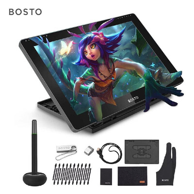 BOSTO BT-16HDT Portable 156 Inch H-IPS LCD Graphics Drawing Tablet Display Support Capacitive Touchscreen 8192 Pressure Level Pas
BOSTO BT-16HDT Portable 156 Inch H-IPS LCD Graphics Drawing Tablet Display Support Capacitive Touchscreen 8192 Pressure Level Pas