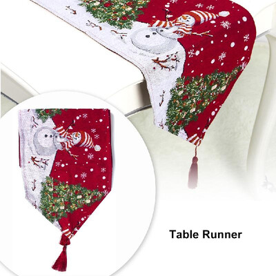 Christmas Embroidered Table Runner for Christmas Party Dining Table Decorations
Christmas Embroidered Table Runner for Christmas Party Dining Table Decorations