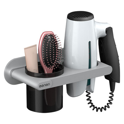 Menen Hair Dryer Holder Wall Mounted Hair Dryer Hanging Rack With Organizer Cup Storage Rack for Bathroom Barbershop Washroom
Menen Hair Dryer Holder Wall Mounted Hair Dryer Hanging Rack With Organizer Cup Storage Rack for Bathroom Barbershop Washroom