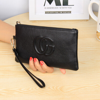 2019 new first layer cowhide wallet female long zipper ultra-thin leather wallet Korean version of the wallet women
2019 new first layer cowhide wallet female long zipper ultra-thin leather wallet Korean version of the wallet women