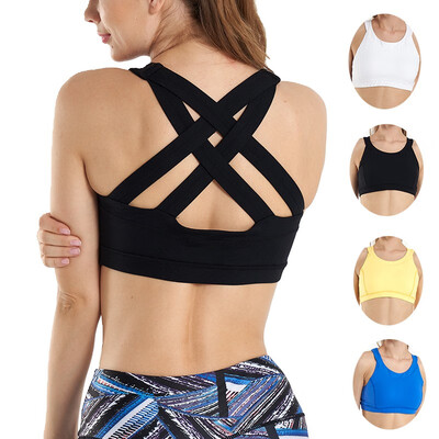 Womens Removable Padded Sport Bra- Padded Seamless High Impact Support for Yoga Gym Workout Fitness 
Womens Removable Padded Sport Bra- Padded Seamless High Impact Support for Yoga Gym Workout Fitness