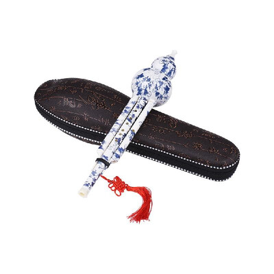 C-Key Hulusi Cucurbit Flute Bottle Gourd Silk Chinese Traditional Instrument Resin Material with Chinese Knot Carry Case for Begin
C-Key Hulusi Cucurbit Flute Bottle Gourd Silk Chinese Traditional Instrument Resin Material with Chinese Knot Carry Case for Begin