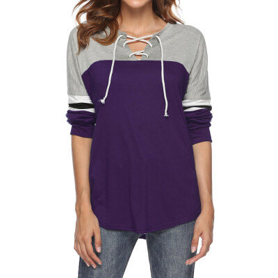 Nomeni Women Casual Long Sleeve Solid Color Blocking Striped V-Neck Blouse tops
Nomeni Women Casual Long Sleeve Solid Color Blocking Striped V-Neck Blouse tops