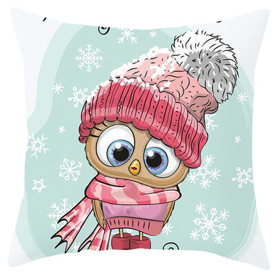 Siaonvr Merry Christmas Cartoon Animals Pillowcase Sofa Pad Set Home Decoration 18x18 In
Siaonvr Merry Christmas Cartoon Animals Pillowcase Sofa Pad Set Home Decoration 18x18 In