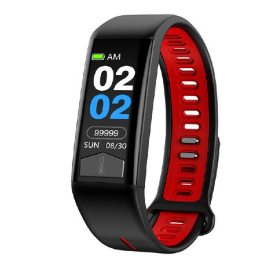 Microwear T02 Smart Bracelet IP68 Waterproof 096-Inch IPS TFT Colorful Screen Smart Watch BT40 Body Temperature ECG Heart Rate B
Microwear T02 Smart Bracelet IP68 Waterproof 096-Inch IPS TFT Colorful Screen Smart Watch BT40 Body Temperature ECG Heart Rate B