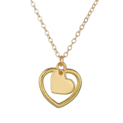 Women Gold Love Heart Pendant Necklace Female Party Pendant&necklace High Quality Choker Gift For Girl Jewelry Gold Chain
Women Gold Love Heart Pendant Necklace Female Party Pendant&necklace High Quality Choker Gift For Girl Jewelry Gold Chain