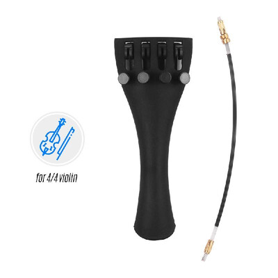 Carbon Fiber Violin Fiddle Tailpiece for 18 Violins with Four Fine Tuners&Tailpiece Gut Cord Professional Orchestral Strings
Carbon Fiber Violin Fiddle Tailpiece for 18 Violins with Four Fine Tuners&Tailpiece Gut Cord Professional Orchestral Strings