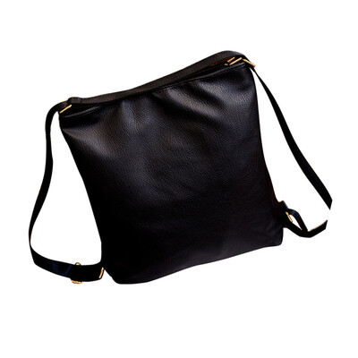 Tailored Women Fashion Shoulder Bags Messenger Backpack School Bag Black Leather Design
Tailored Women Fashion Shoulder Bags Messenger Backpack School Bag Black Leather Design