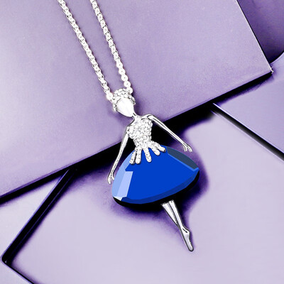Temperament little angel long necklace fashion pendant