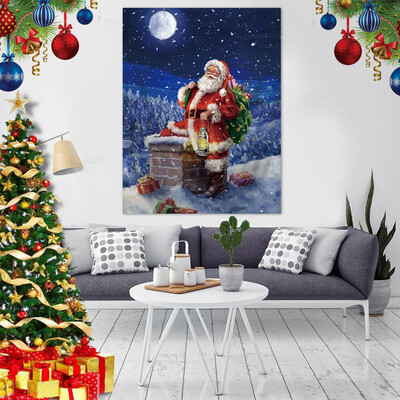 Siaonvr Santa Claus Tapestry Christmas Gift Blanket Wall Hanging Wall Decoration 29x37In
Siaonvr Santa Claus Tapestry Christmas Gift Blanket Wall Hanging Wall Decoration 29x37In