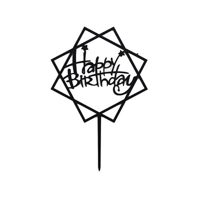 FUNNYBUNNY Acrylic Card Happy Birthday Cake Decoration Plug-in Creative Baking Ornaments Flag Wedding Cake Topper
FUNNYBUNNY Acrylic Card Happy Birthday Cake Decoration Plug-in Creative Baking Ornaments Flag Wedding Cake Topper