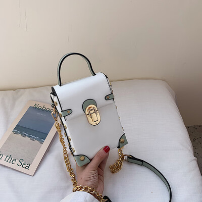 Ins small bag woman 2019 new handheld box small square bag Korean version 100 lap rivets chain single shoulder oblique satchel bag
Ins small bag woman 2019 new handheld box small square bag Korean version 100 lap rivets chain single shoulder oblique satchel bag