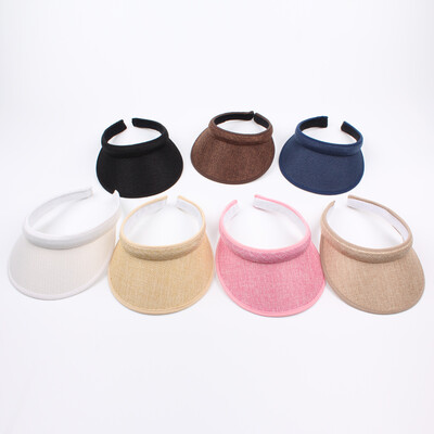 Kids Summer Sun Visors Cap Empty Top Broad Wide Brim Topless Headband Children Hat Headwear
Kids Summer Sun Visors Cap Empty Top Broad Wide Brim Topless Headband Children Hat Headwear