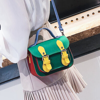 Net red fashion messenger bag retro handbag female bag new 2019 contrast color Messenger bag wild ins small square bag
Net red fashion messenger bag retro handbag female bag new 2019 contrast color Messenger bag wild ins small square bag