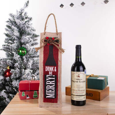 Toponeto Christmas Wine Bottle Bags Red Wine Bottle Cover Bags For Dinner Table Decro
Toponeto Christmas Wine Bottle Bags Red Wine Bottle Cover Bags For Dinner Table Decro