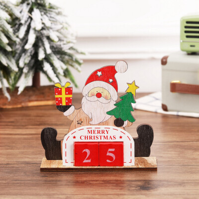 Siaonvr Christmas Decoration Creative Wooden DIY Calendar Office Desktop Decoration
Siaonvr Christmas Decoration Creative Wooden DIY Calendar Office Desktop Decoration