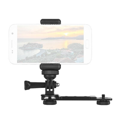 Smartphone Clip Holder Monitor Extension Bracket Support Mount Stabilizer for DJI OSMO Mobile 2 for Zhiyun Smooth Q Handheld Gimba
Smartphone Clip Holder Monitor Extension Bracket Support Mount Stabilizer for DJI OSMO Mobile 2 for Zhiyun Smooth Q Handheld Gimba