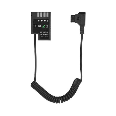 Andoer V-mount Anton Bauer D-Tap to DMW-DCC12 DC Coupler Cable Dummy Battery Adapter for Panasonic DMC-GH5GH4GH3 Line Version
Andoer V-mount Anton Bauer D-Tap to DMW-DCC12 DC Coupler Cable Dummy Battery Adapter for Panasonic DMC-GH5GH4GH3 Line Version