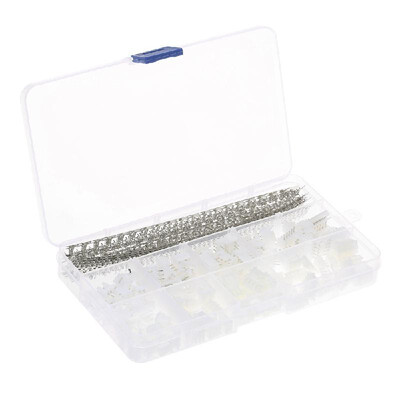 560PCS Wire Jumper Connector Cable Pin Header Housing Male Female Pins Head Terminal Adapter Plug Set for Dupont
560PCS Wire Jumper Connector Cable Pin Header Housing Male Female Pins Head Terminal Adapter Plug Set for Dupont