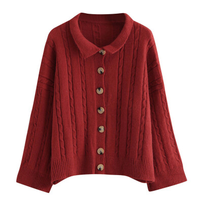 Toponeto Womens Long Sleeve knitting Cardigan Tops Ladies Button Solid Shirts Coat
Toponeto Womens Long Sleeve knitting Cardigan Tops Ladies Button Solid Shirts Coat