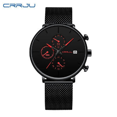 CRRJU 2268 Man Watch Man Sport Watch Man Waterproof Outdoor Wristwatch Quartz Watch Male Watch Military Army Watch for Men
CRRJU 2268 Man Watch Man Sport Watch Man Waterproof Outdoor Wristwatch Quartz Watch Male Watch Military Army Watch for Men