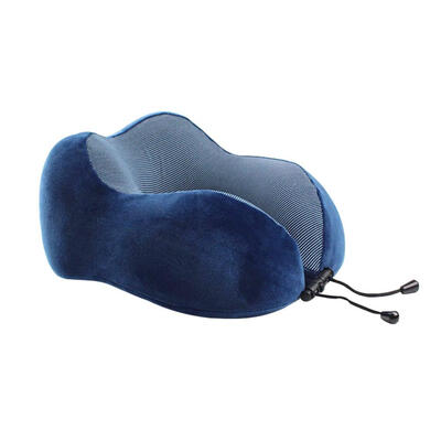 U Shaped Memory Foam Neck Pillow Soft Slow Rebound Travel Cervical Neckrest