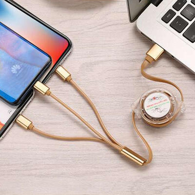 Micro USB Type-C Lightning 3-in-1 USB Charging Cable 3A For IPhone Samsung Galaxy LG HTC 1m33ft-1m
Micro USB Type-C Lightning 3-in-1 USB Charging Cable 3A For IPhone Samsung Galaxy LG HTC 1m33ft-1m
