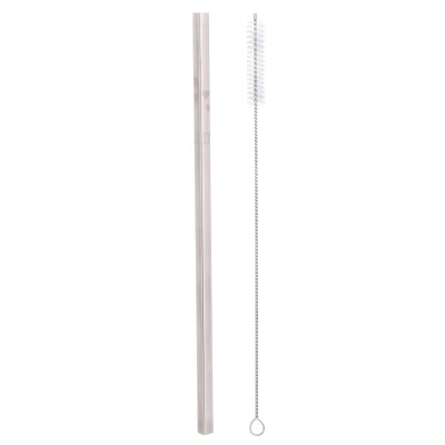 Metal Drinking Straws With Cleaning Brush Heart Shaped Reusable Straight Drinks Straw Stainless Steel For Hot & Cold Drinks
Metal Drinking Straws With Cleaning Brush Heart Shaped Reusable Straight Drinks Straw Stainless Steel For Hot & Cold Drinks