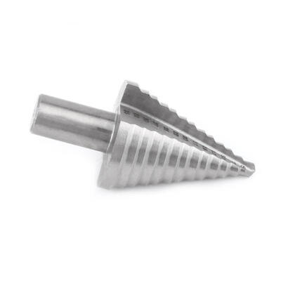 Greensen 1PC High Speed Steel Step Drill Bit 5mm-35mm Wood Metal Drilling Tool