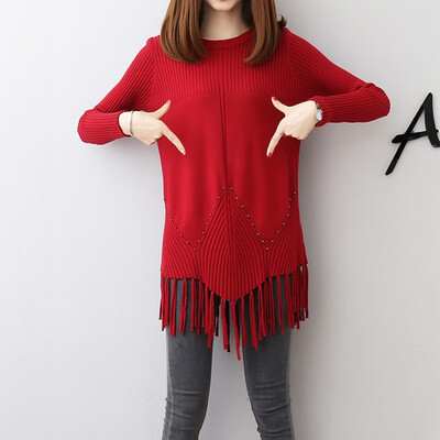 Autumnwinter 2018 The new loose long fat mm in bigger sizes show thin sweater is natural yards dress
Autumnwinter 2018 The new loose long fat mm in bigger sizes show thin sweater is natural yards dress