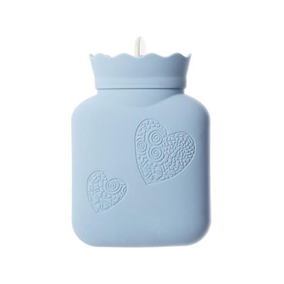 Creative Cartoon Silicone Microwave Heating Hot Water Bottle Knit Cover Bag