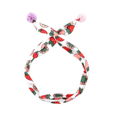 Cartoon Fruit Summer Hairband Adjustable Sweet Girl Headband Hair Accessory