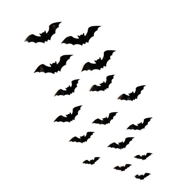 16pcsset Halloween 3D Bats Decorations PVC Window Stickers Wall Art Decals DIY Halloween Party Supplies
16pcsset Halloween 3D Bats Decorations PVC Window Stickers Wall Art Decals DIY Halloween Party Supplies
