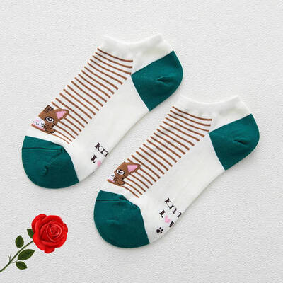 1 Pairs Comfortable Simple Kawaii Pattern Women Socks Cute Cartoon Cat Striped Cotton Casual Socks for Female All-Match
1 Pairs Comfortable Simple Kawaii Pattern Women Socks Cute Cartoon Cat Striped Cotton Casual Socks for Female All-Match