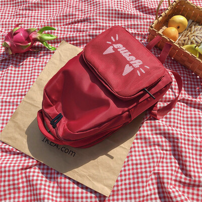 Bf ancient feeling simple Joker backpack female shoulder bag female Korean high school shoulder bag female fashion
Bf ancient feeling simple Joker backpack female shoulder bag female Korean high school shoulder bag female fashion
