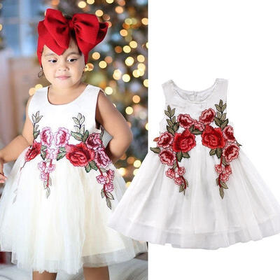 Fashion Princess Kids Baby Girls Dress Flower Party Dress Bridesmaid Dresses Clothes
Fashion Princess Kids Baby Girls Dress Flower Party Dress Bridesmaid Dresses Clothes