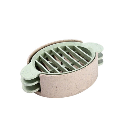 High Quality Wheat Straw Egg Cutter Split Device Food Divider Slicer Egg Slicer