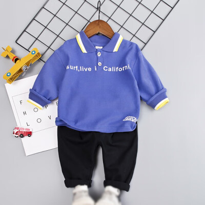 Toddler Baby Boy Autumn Outfits Long Sleeve Cartoon Letters Print TopTrousers Casual Sets
Toddler Baby Boy Autumn Outfits Long Sleeve Cartoon Letters Print TopTrousers Casual Sets