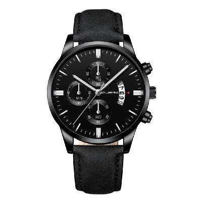 CUENA Men Fashion Leather Band Quartz Watch Simple Calendar Business Watches Casual Big Dial Wrist Watch
CUENA Men Fashion Leather Band Quartz Watch Simple Calendar Business Watches Casual Big Dial Wrist Watch