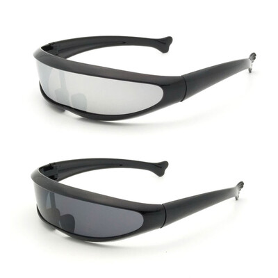High Quality UV400 Personality Mirrored Lens Visor Sunglasses Laser Eyeglasses Futuristic Narrow Cyclops
High Quality UV400 Personality Mirrored Lens Visor Sunglasses Laser Eyeglasses Futuristic Narrow Cyclops