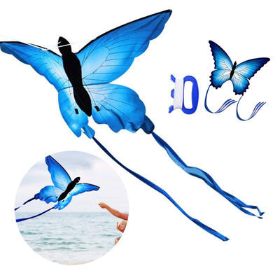 Greensen Blue Butterfly Shape Kite Outdoor Flying Kites Kids Children Fun Toy Sports
Greensen Blue Butterfly Shape Kite Outdoor Flying Kites Kids Children Fun Toy Sports