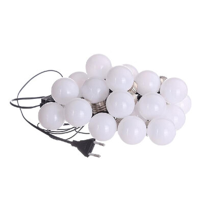 6M 20 LED Clear Globe Milk White Indoor Outdoor Decoration Plastic Bulb Festoon Party Garden Yard Fence Lamp Holiday String Lights
6M 20 LED Clear Globe Milk White Indoor Outdoor Decoration Plastic Bulb Festoon Party Garden Yard Fence Lamp Holiday String Lights