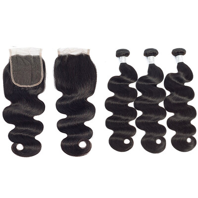 Amazing Star Virgin Malaysian Hair Body Wave with Closure Body Wave Bundles with Lace Closure with Baby Hair Free Part
Amazing Star Virgin Malaysian Hair Body Wave with Closure Body Wave Bundles with Lace Closure with Baby Hair Free Part