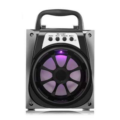 MS-133BT Portable Loud Volume Wireless Bluetooth Speaker With TF Slot W USB Cable
MS-133BT Portable Loud Volume Wireless Bluetooth Speaker With TF Slot W USB Cable