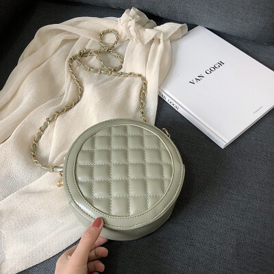 Lingge small round bag womans new 2019 Korean version of the small bag high-grade air chain bag single shoulder oblique satchel b
Lingge small round bag womans new 2019 Korean version of the small bag high-grade air chain bag single shoulder oblique satchel b