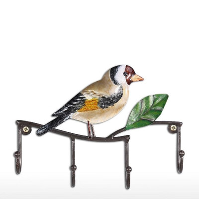 Bird Wall Hook Decorative Iron Wall Hanger Wall Mounted Coat Key Hat Hook Vintage Design Hanger with 4 Hooks
Bird Wall Hook Decorative Iron Wall Hanger Wall Mounted Coat Key Hat Hook Vintage Design Hanger with 4 Hooks