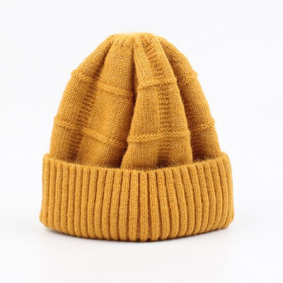 Women Knitted Hat Solid Color Wool Blends Stripe Ribbed Trim Casual Cool Warm Autumn Winter Beanies
Women Knitted Hat Solid Color Wool Blends Stripe Ribbed Trim Casual Cool Warm Autumn Winter Beanies
