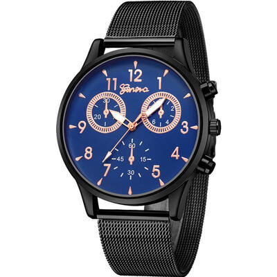 GENEVA Men Luxury Sport Watch Mesh Band Stainless Steel Quartz Wristwatch Male Man Fashion Watches Erkek Kol Saati 2018
GENEVA Men Luxury Sport Watch Mesh Band Stainless Steel Quartz Wristwatch Male Man Fashion Watches Erkek Kol Saati 2018
