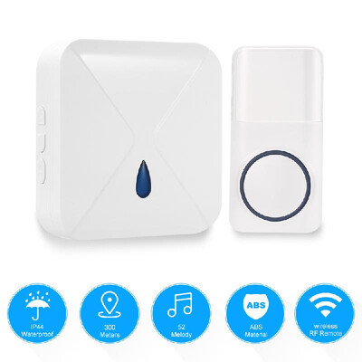Wireless Smart Doorbell Operating at Wide Range with 52 Melodies 5 Level Volume LED Indicator Waterproof Doorbell
Wireless Smart Doorbell Operating at Wide Range with 52 Melodies 5 Level Volume LED Indicator Waterproof Doorbell